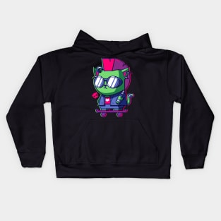 CatSoki Punkboy Kids Hoodie